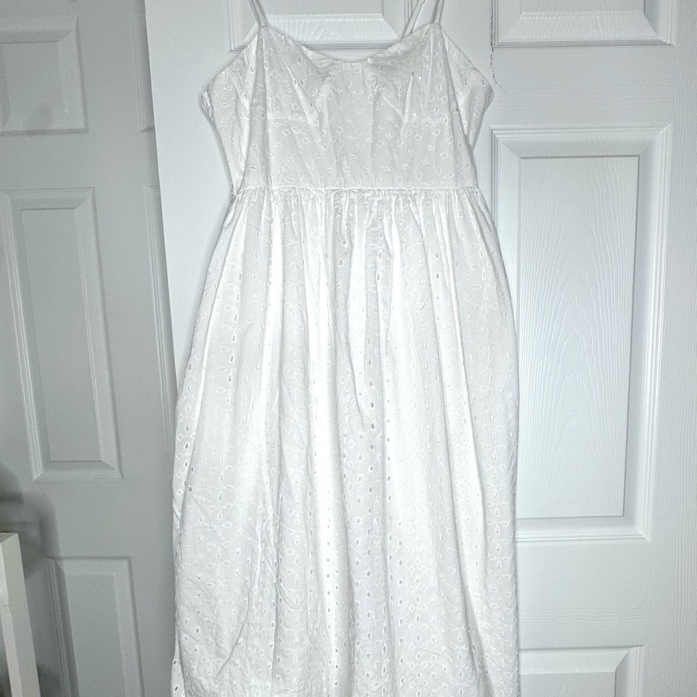 A New Day White Midi Dress